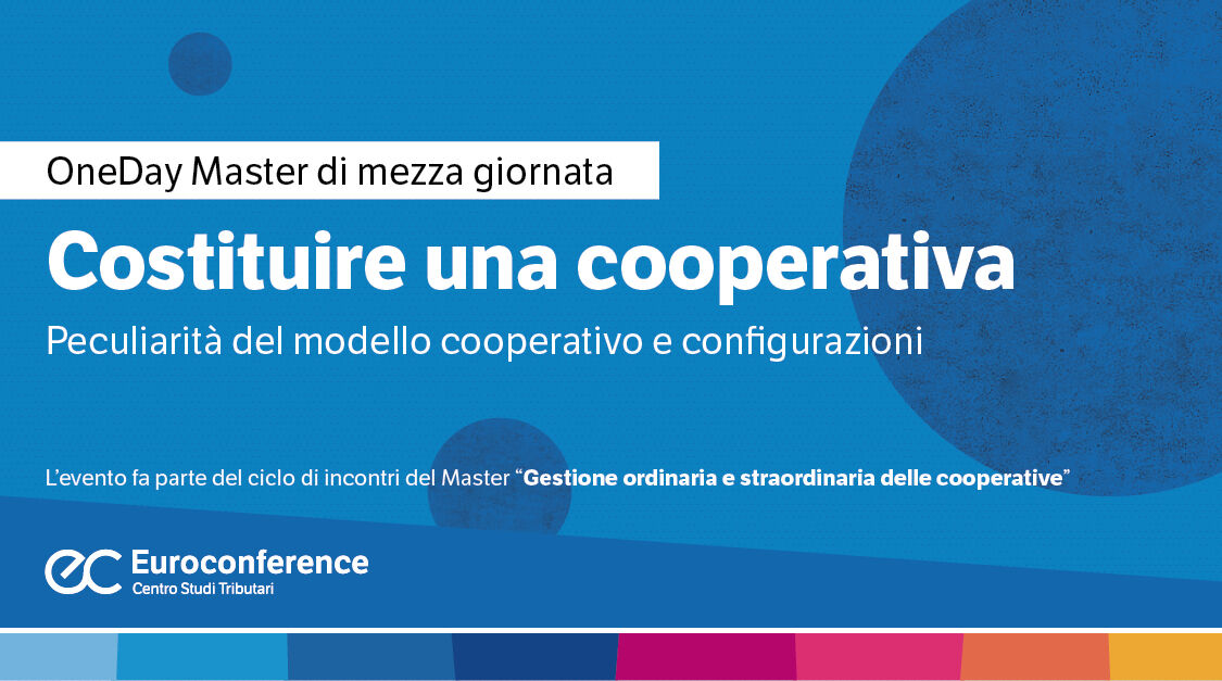 Immagine Costituire una cooperativa | Euroconference